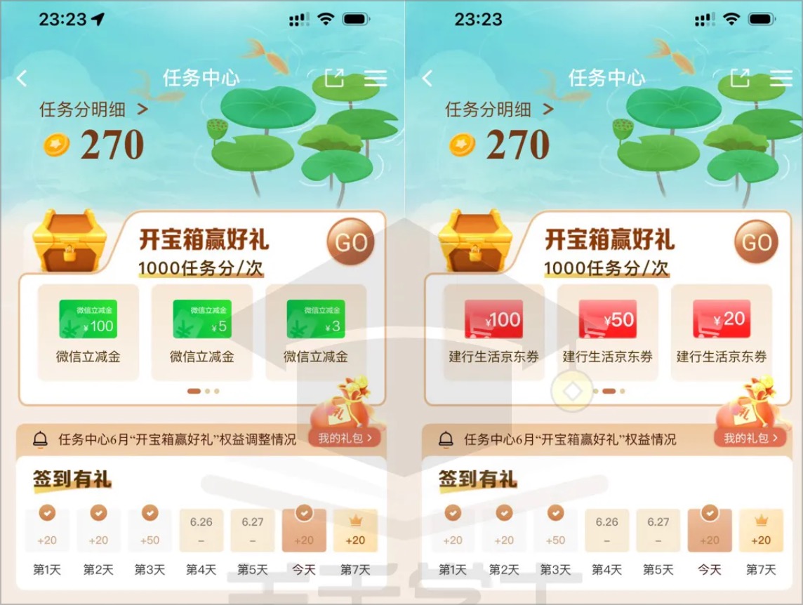 每月15~300元建行羊毛攻略