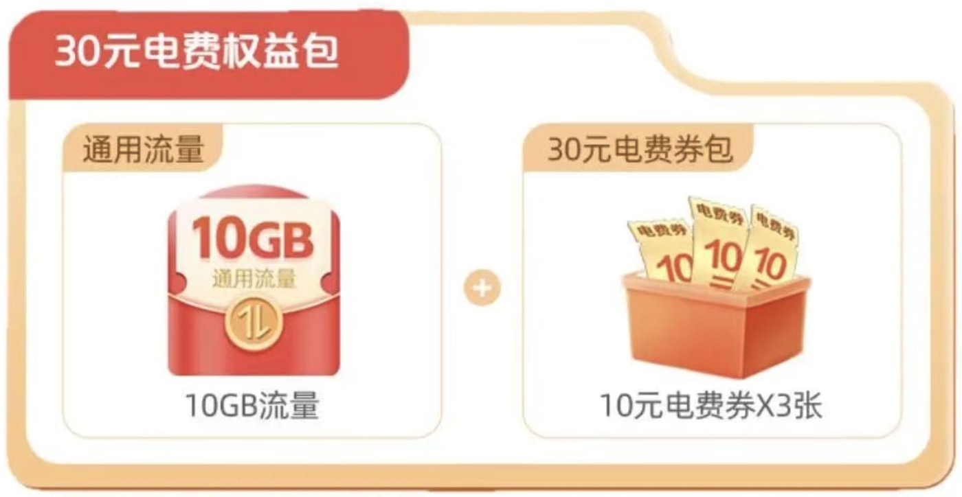 湖南电信：30元电费权益包，相当于白嫖10G流量！